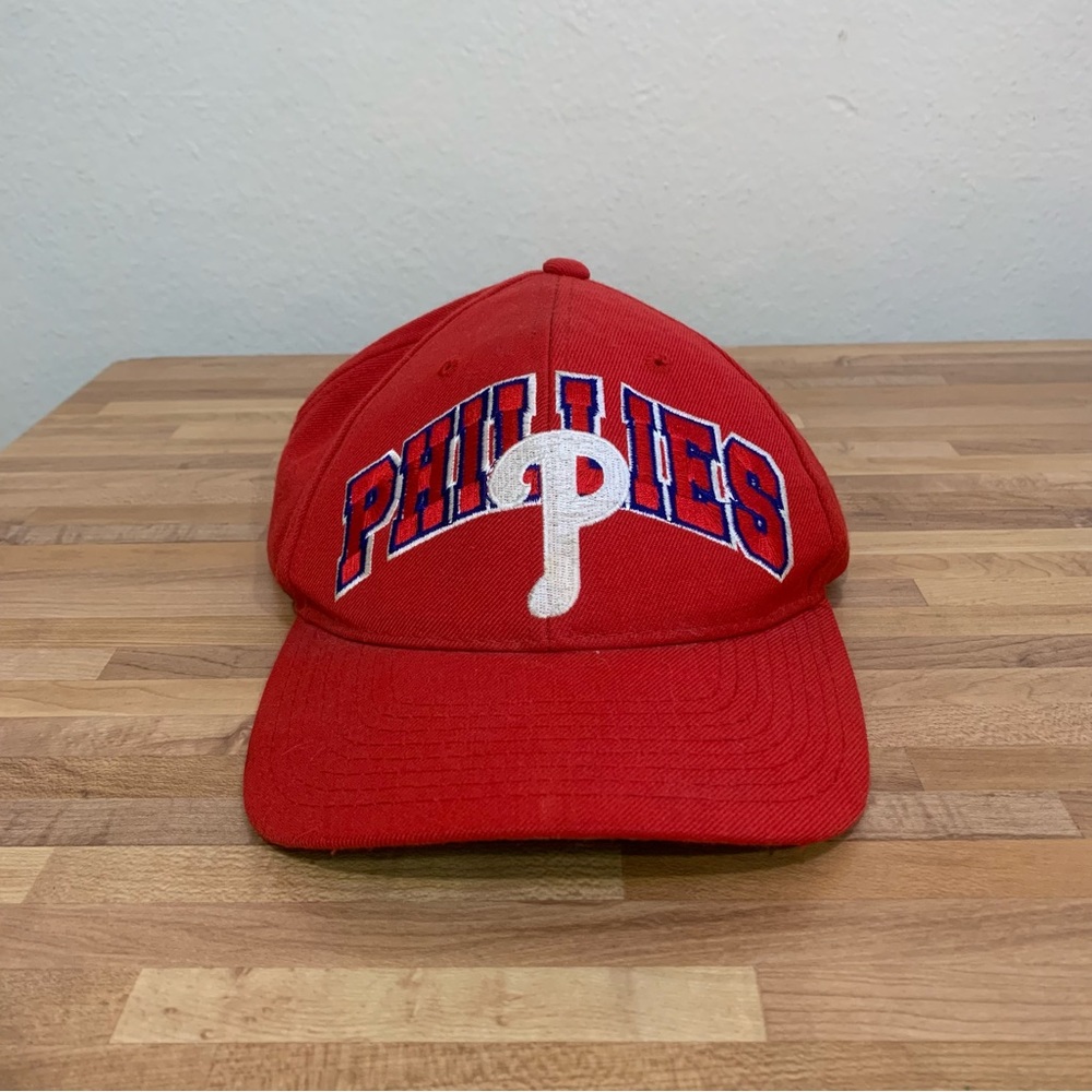 Vintage STARTER The Right Hat Philadelphia Phillies Arc Logo MLB Baseball